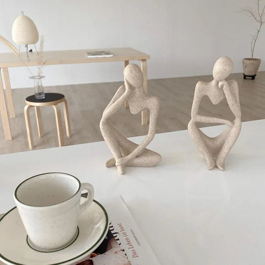 Yoga Figurine Nordic Living Room Abstract Statues Sculptures