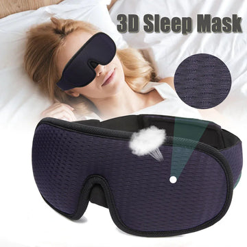 Transform Your Sleep: 3D Contoured Sleep Mask